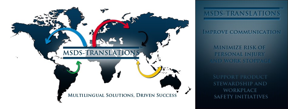 MSDS-Translations, SDS Translation